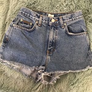 High-rise Calvin Klein shorts